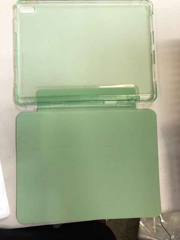 Photo 1 of DUNNO for iPad Air 5th Generation Case 2022/ iPad Air 4th Generation Case 2020/ iPad Air 10.9 Case with Pencil Holder, Support 2nd Gen Pencil Charging&Touch ID, Auto Awake/Sleep Function (Green)
