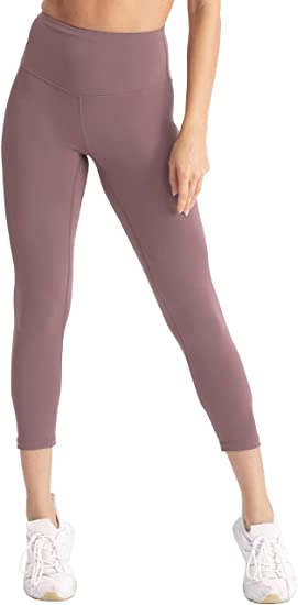 Photo 1 of coastal rose Women's Yoga Pants Comfy Brushed 7/8 Length High Waisted Workout Leggings Sport Tights with Inner Pocket
,SIZE S 