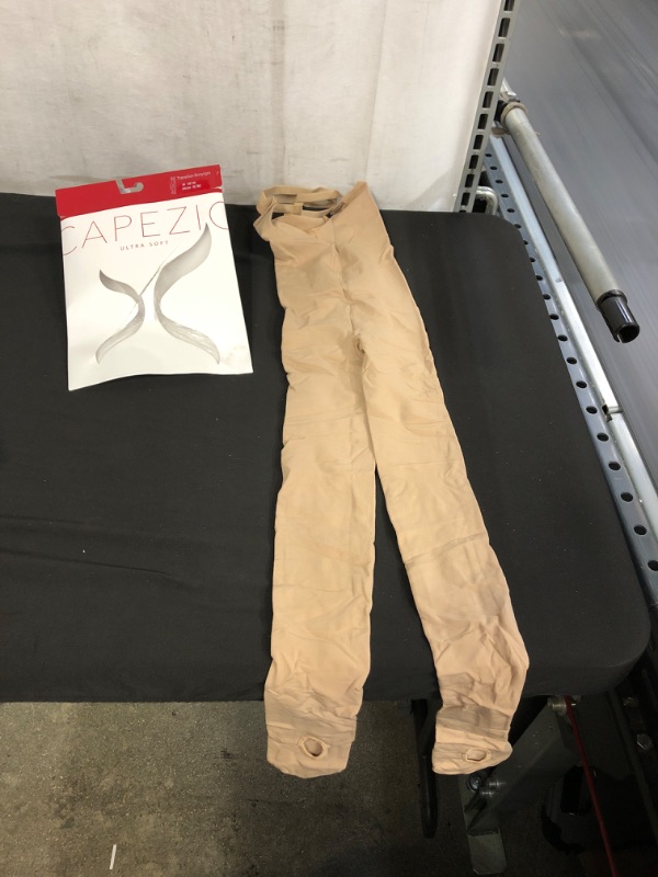 Photo 2 of Capezio Women's Ultra Soft Body Tights
, NUDE SIZE S/M 