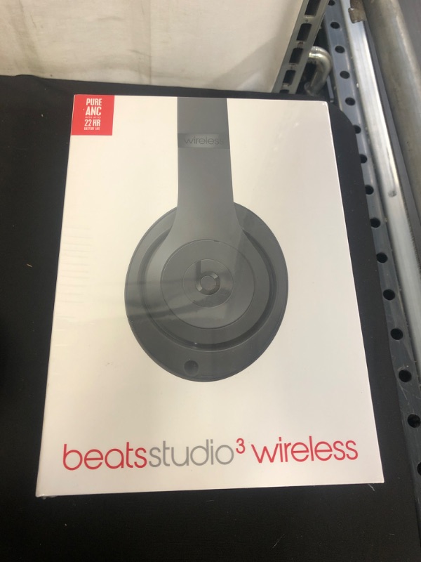 Photo 3 of Beats by Dr. Dre Studio3 Wireless Headphones - Gray - Refurbished (1768162)
, FACTORY SEALED 
