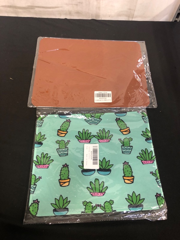Photo 1 of 2PC LOT, VARIOUS MOUSE PADS 
