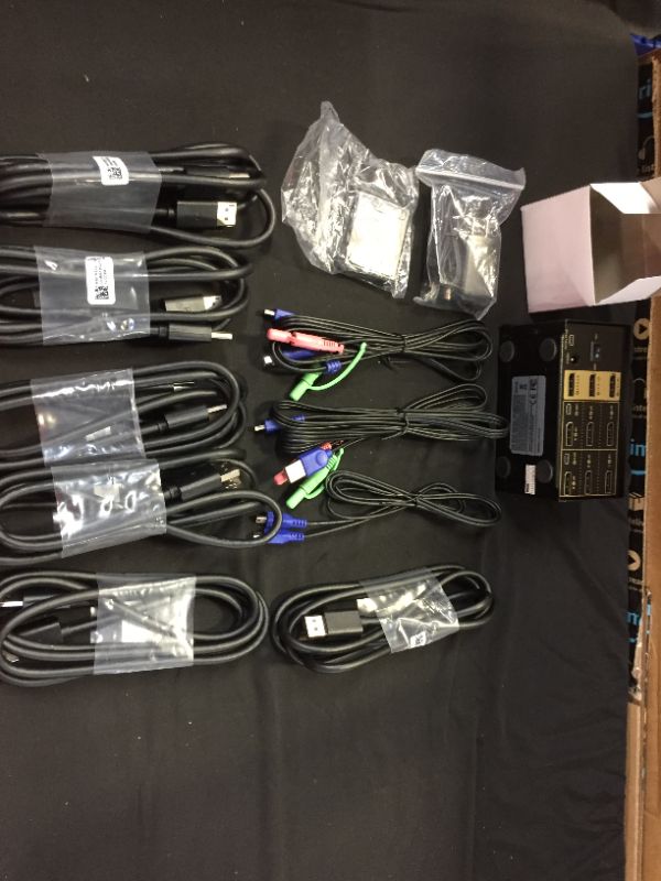 Photo 9 of CKLau 2 Port Triple Monitor Displayport KVM Switch with Audio