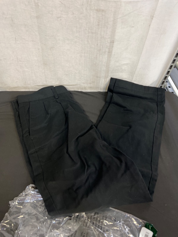 Photo 1 of  MENS AMAZON BRAND BLACK PANTS, SIZE 30X 32 