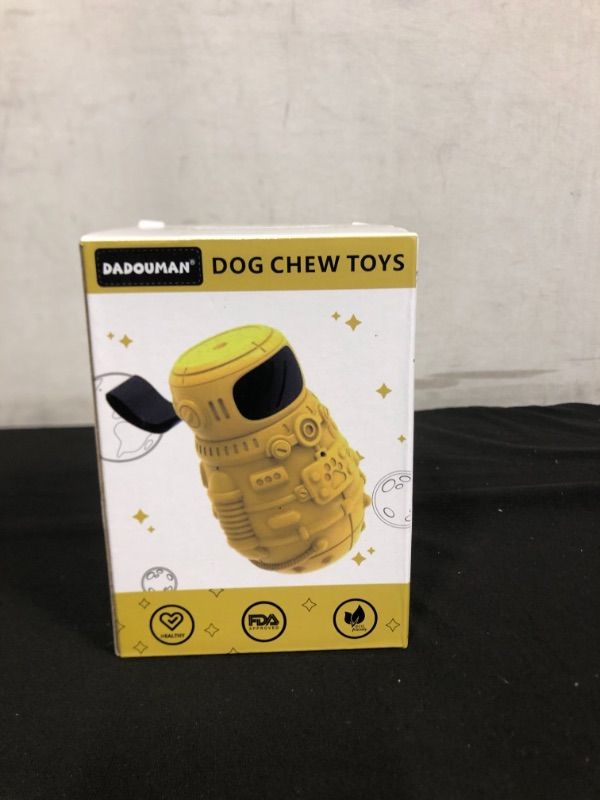 Photo 2 of Dog Chew Toys for Aggressive Chewers - Heavy Duty Heavy Duty Chew Toys - Puzzle Toys for Large Medium Breed Dogs - Interactive Treat Dispensing - Slow Feeder - Indestructible - Durable - Safe - Clean Rubber Dog Toys