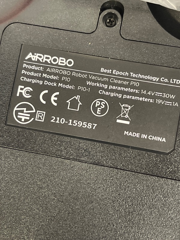 Photo 5 of AIRROBO Robot Vacuum Cleaner P10