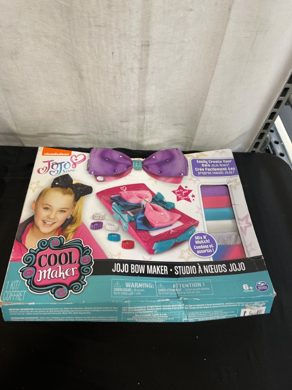 Photo 2 of Cool Maker JoJo Siwa Bow Maker Activity Kit