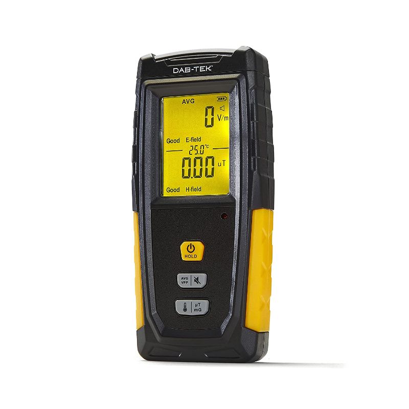 Photo 1 of 3-in-1 DAB-TEK EMF Meter - EMF Detector, Easy-to-use Radiation Detector for Detecting EMF. This Rechargeable EMF Reader can act as a Ghost Detector
