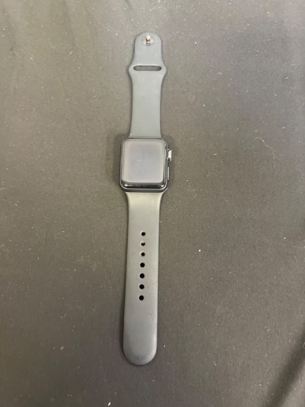 Photo 3 of Apple Watch Series 3 GPS Space Gray - 42mm - Black Sport Band, ( ITEM IS LOCKED. DOES NOT COME WITH BOX OR CHARGER. THE FACE HAS SCRATCHES)