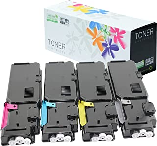 Photo 1 of EF Products Replacement for Dell C2660 C2660dn C2665dn Toner Cartridge (Black 593-BBBU, Yellow 593-BBBR, Magenta 593-BBBS, Cyan 593-BBBT, 4-Pack)
