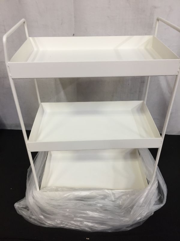 Photo 2 of 3-Tier Bathroom Countertop Organizer Vanity Tray Cosmetic and Makeup Storage Kitchen Spice Rack Standing Shelf