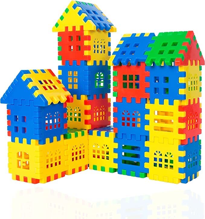 Photo 1 of DEJUN Interlocking Building Blocks Toys for Kids - Building Blocks for Toddlers Building Blocks Educational Toys Set xiaotingdian 0
, FACTORY SEALED 