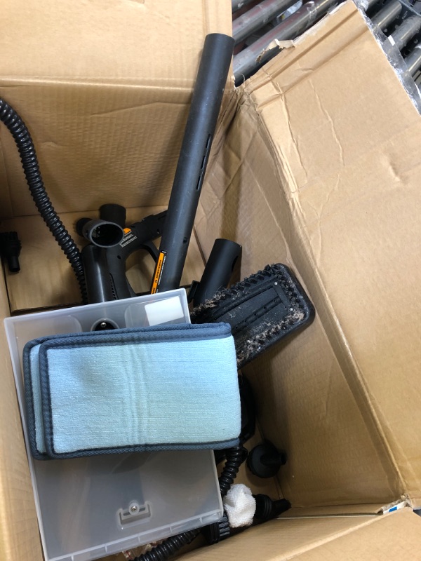 Photo 4 of ***EXTREMELY DIRTY***SEE PHOTOS**Wagner Spraytech 0282014 915e On-Demand Steam Cleaner & Wallpaper Removal, Multipurpose Power Steamer, 18 Attachments Included (Some Pieces Included in Storage Compartment)
