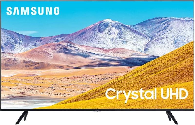 Photo 1 of SAMSUNG 65-inch Class Crystal UHD TU-8000 Series - 4K UHD HDR Smart TV with Alexa Built-in (UN65TU8000FXZA, 2020 Model)
