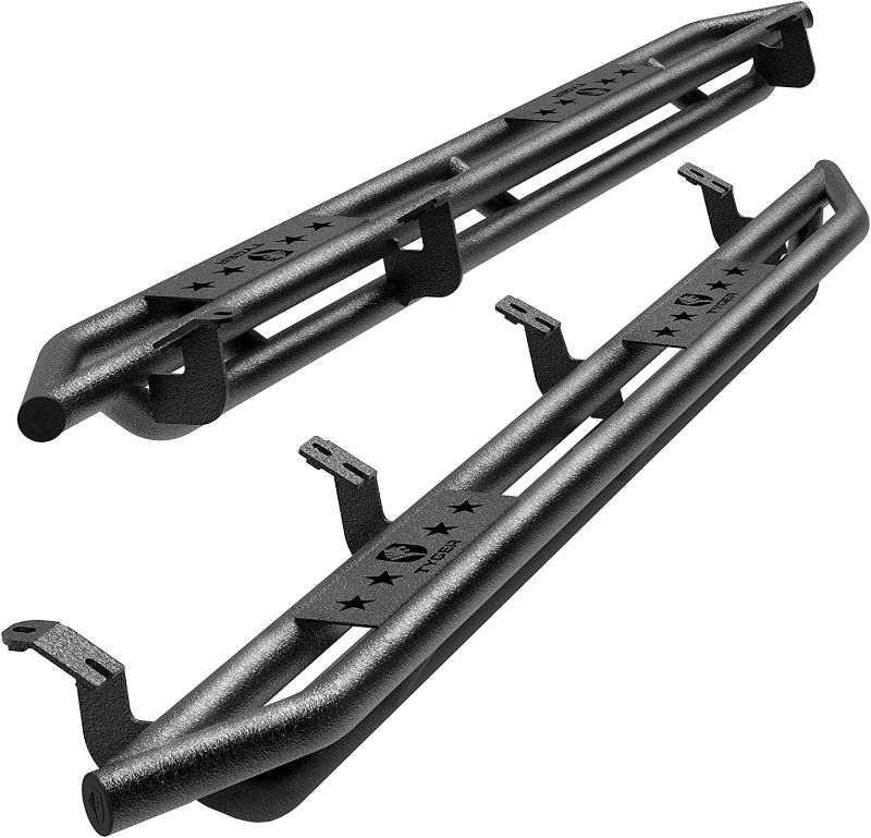 Photo 1 of 
Tyger Auto TG-AM2T20208 Star Armor Kit for 2007-2021 Toyota Tundra CrewMax | Textured Black | Side Step Rails | Nerf Bars | Running Boards
Color:Textured Black
Size:Star Armor