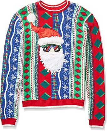 Photo 1 of Blizzard Bay Men's Ugly Christmas Sweater Santa
