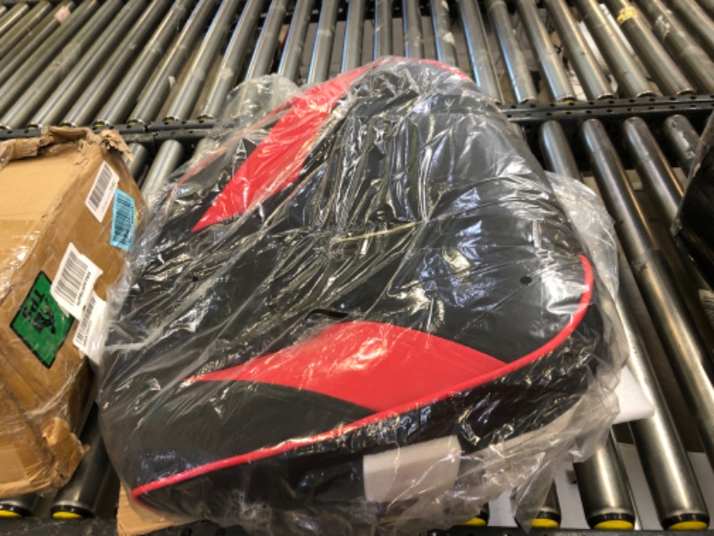 Photo 1 of Respawn 110 Racing-Style Bonded Leather Gaming Chair, Red/Black