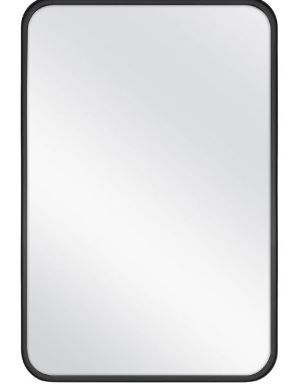 Photo 1 of 24" x 36" Rectangular Decorative Mirror with Rounded Corners - Threshold™ designed with Studio McGee

