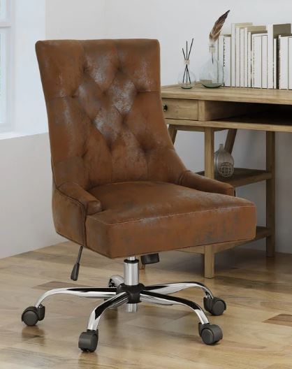 Photo 1 of Home Office Microfiber Desk Chair - NH669403