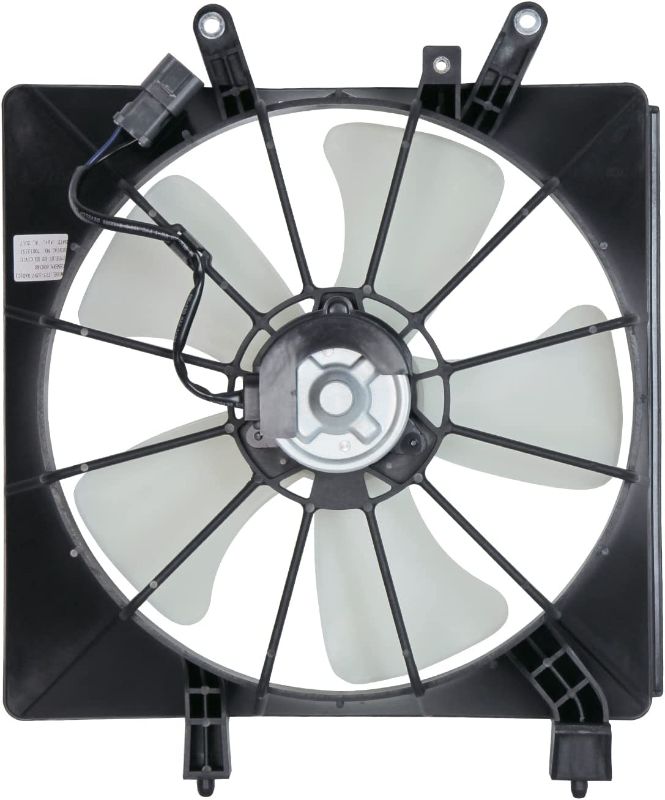 Photo 1 of TYC 600380 Cooling Fan Assembly Compatible with 2001-2005 Honda Civic, Black
