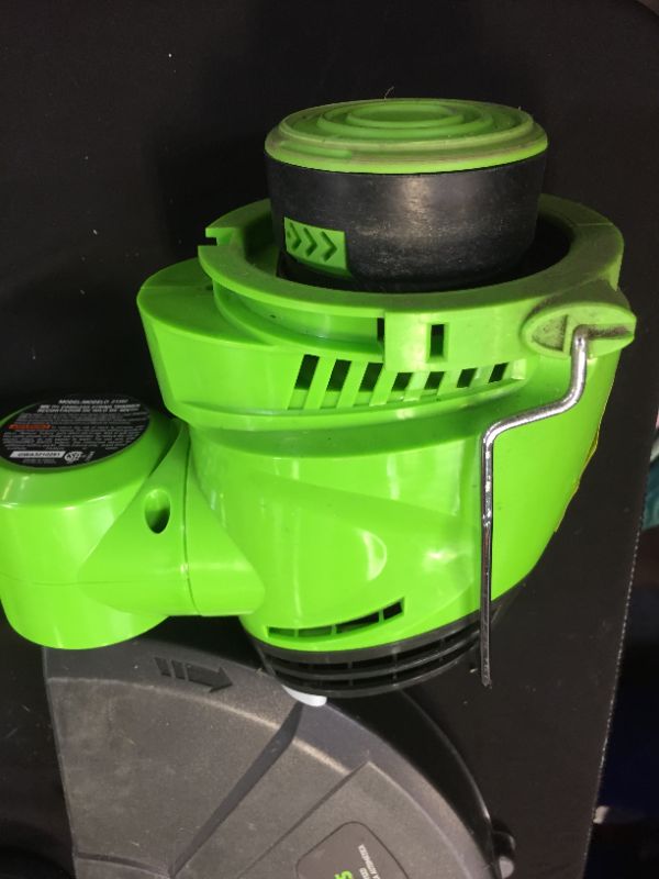 Photo 6 of *SOLD FOR PARTS ONLY**MISSING ALL ACCESORIES** Greenworks G-MAX (13") 40-Volt 2.0Ah Lithium-Ion Cordless String Trimmer/Edger
