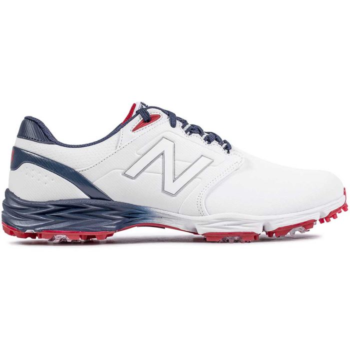 Photo 1 of  New Balance Striker v3 Golf Shoes - White/Blue/Red  size 10
