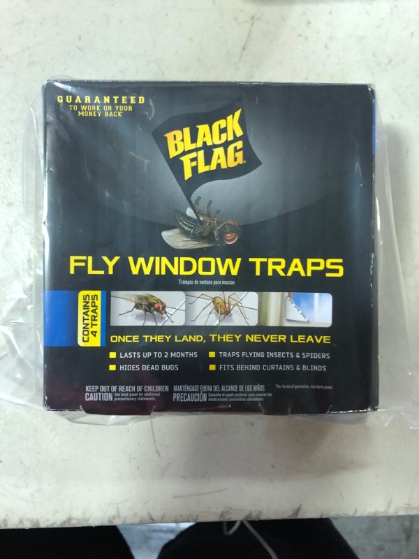 Photo 4 of Black Flag Fly Window Trap - 4 pack