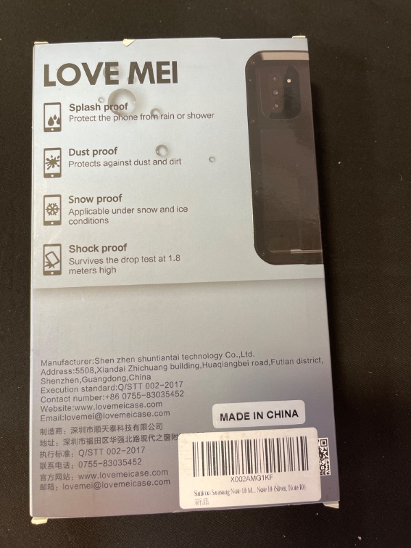 Photo 1 of Simicoo Compatible with Samsung Note 10 Military Metal case Hybrid Aluminum Bumper Silicone Shockproof Heavy Duty Armor Defender Tough Drop Protection Rugged Cover for Note 10 (Sliver, Note 10)
