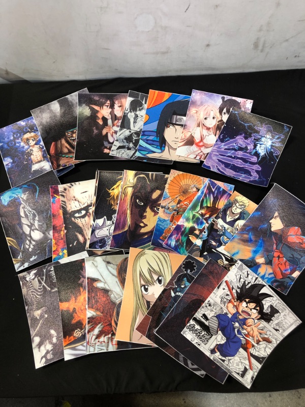 Photo 1 of 6.5x5inch Anime Posters for Room Aesthetic Anime Wall Collage Kit----ASSORTED PIECES SOLD AS IS