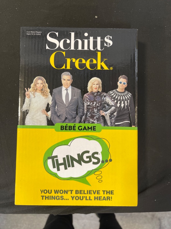 Photo 2 of 1616 Holdings Things... Schitt's Creek Edition Bebe - Card Game
