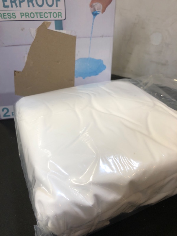 Photo 1 of 2 Pack Twin Size Waterproof Mattress Protector