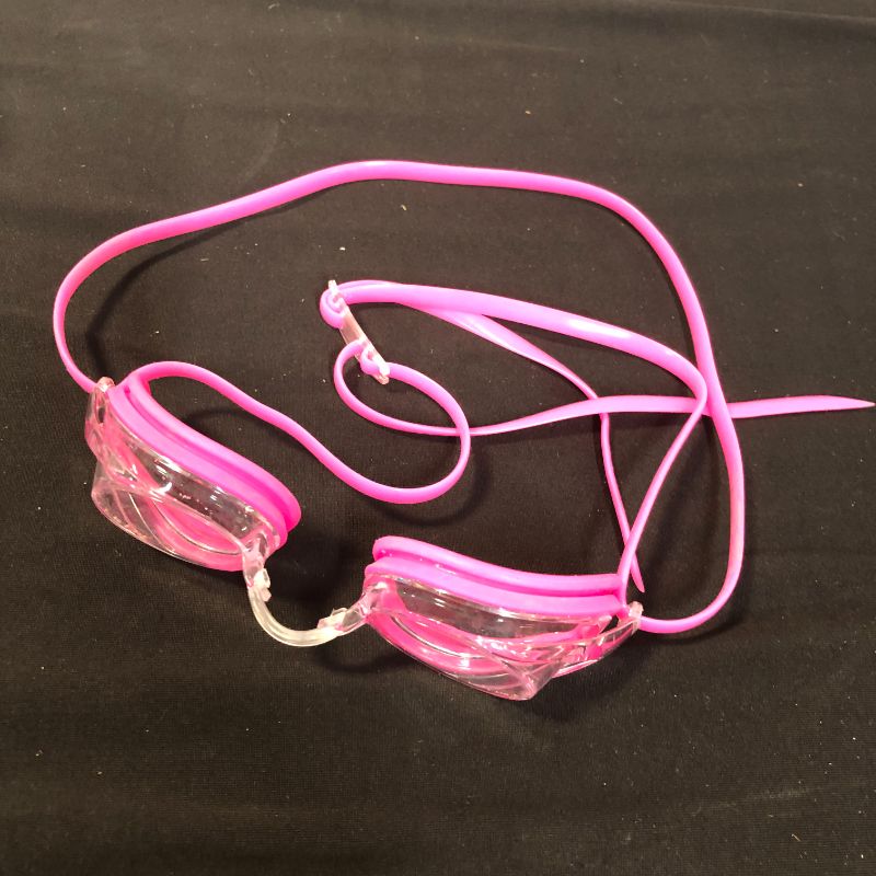 Photo 2 of 1 piece PINK Portzon Swimming Goggles Anti Fog Swimming Goggles Clear No Leaking used no packaging