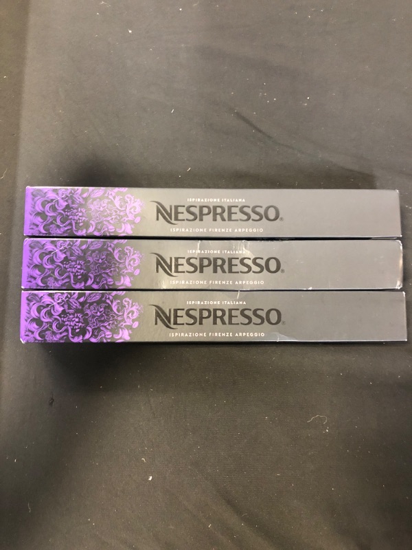 Photo 1 of 3 PACK Nespresso Ispirazione Firenze Arpeggio (30 capsules)