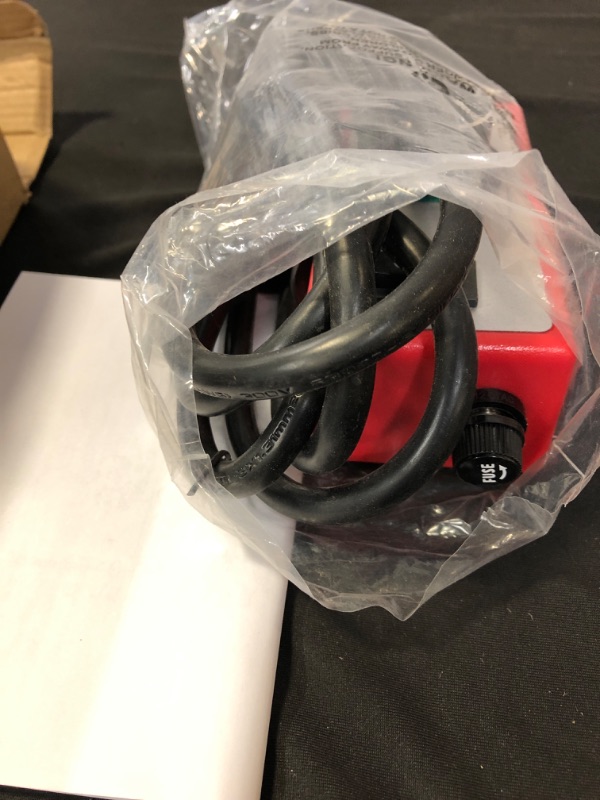 Photo 1 of 120v Governor Router, Red Variable Vent Fan Speed Adjuster, Inline Duct Fan Variable Speed Controller Motor Rheostat