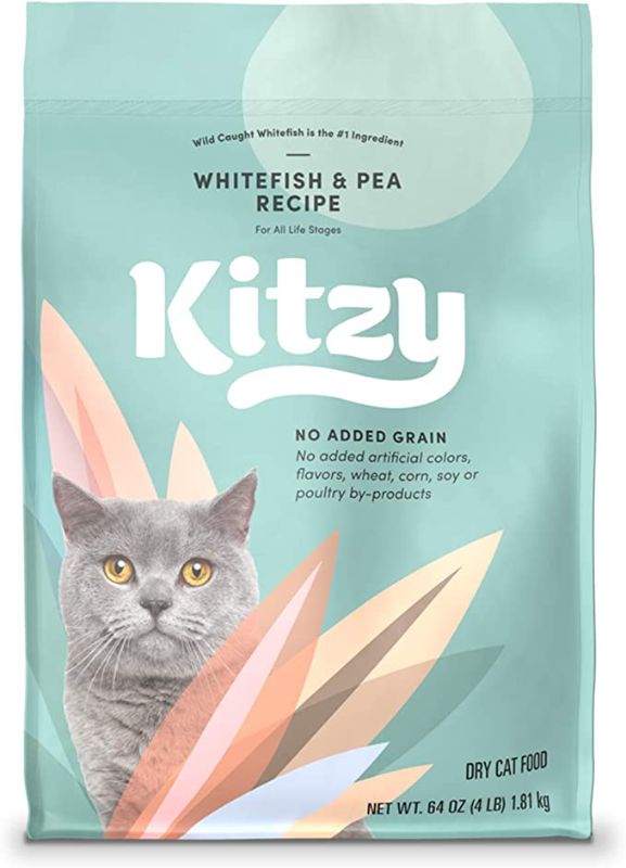 Photo 1 of  Kitzy Dry Cat Food, No Added Grains (Turkey/Whitefish & Pea Recipe)  EXP 10/2022