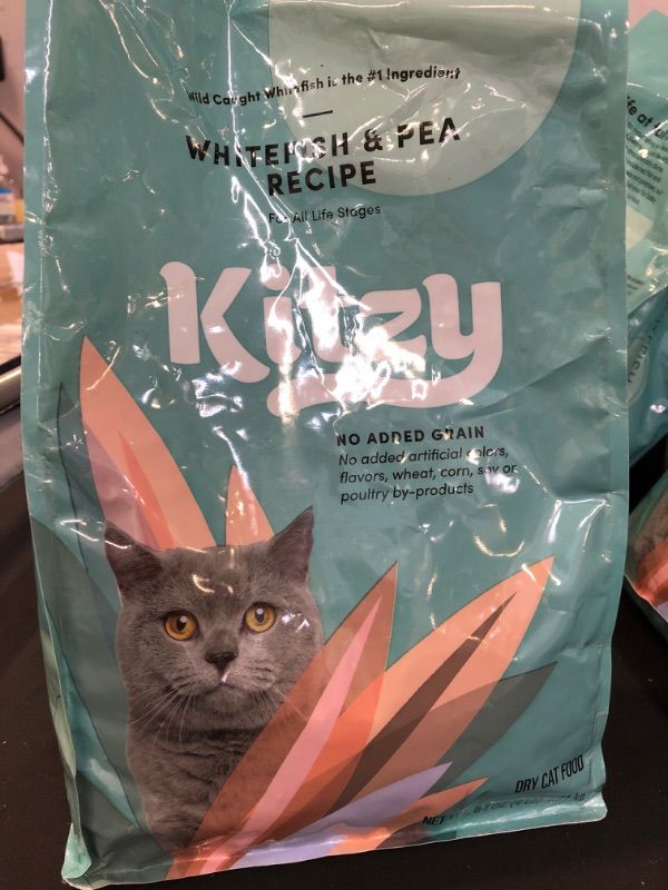 Photo 2 of  Kitzy Dry Cat Food, No Added Grains (Turkey/Whitefish & Pea Recipe)  EXP 10/2022