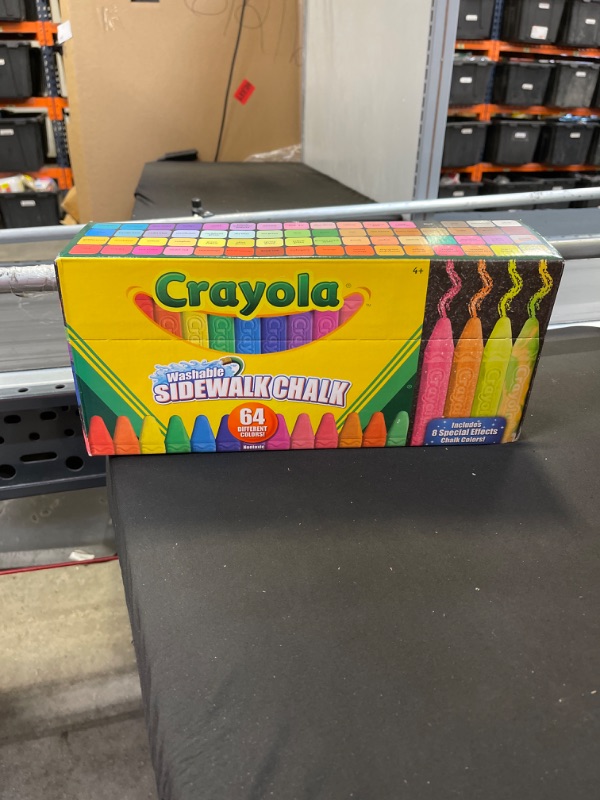 Photo 2 of Crayola 64ct Sidewalk Chalk

