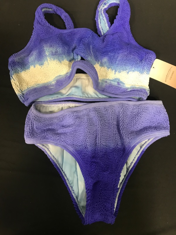 Photo 2 of COCOFREE WOMENS TWISTED BIKINI PURPLE 