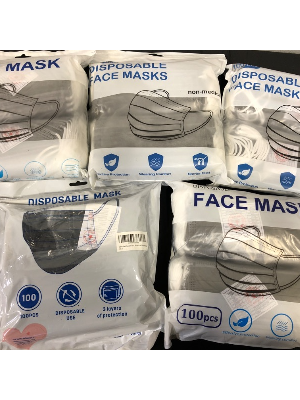 Photo 1 of  5 PACK OF FACE MASK