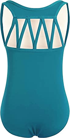 Photo 1 of DANSHOW Girls’ M Straps Leotards for Dance Ballet Kids Tank Sleeveless Gymnastics activewear, XXL
