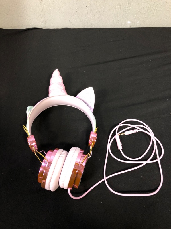 Photo 2 of Unicorn Kids Headphones