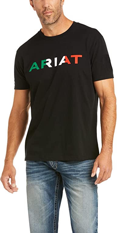 Photo 1 of ARIAT Men's MNS Viva Mexico Ss T-shrt Black size XL