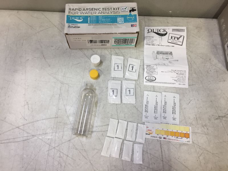 Photo 1 of Industrial Test Systems Quick 481396-5 Arsenic for Water Quality Testing