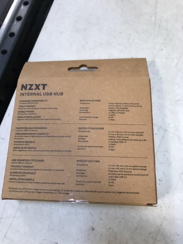 Photo 3 of NZXT Internal USB Hub 3 (FACTORY SEALED)