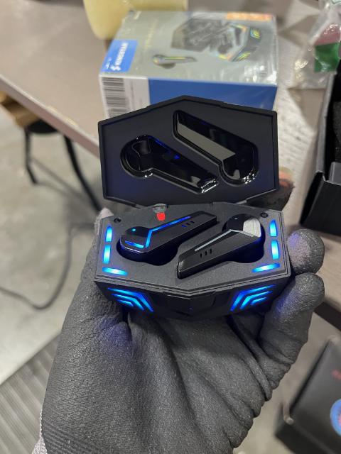 Photo 2 of KINGSTAR RGB GAMING WIRELESS EARBUDS- only left bud works 