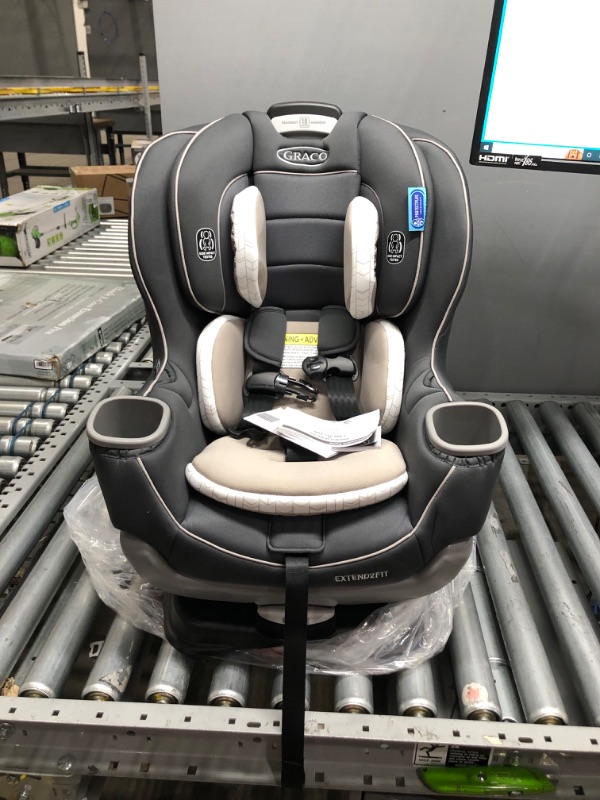 Photo 2 of Graco Extend2Fit Convertible Car Seat | Ride Rear Facing Longer with Extend2Fit, Redmond
