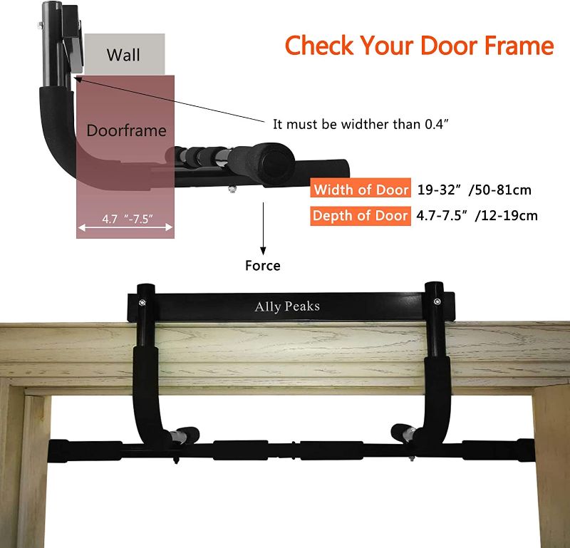 Photo 1 of Ally Peaks Pull Up Bar for Doorway