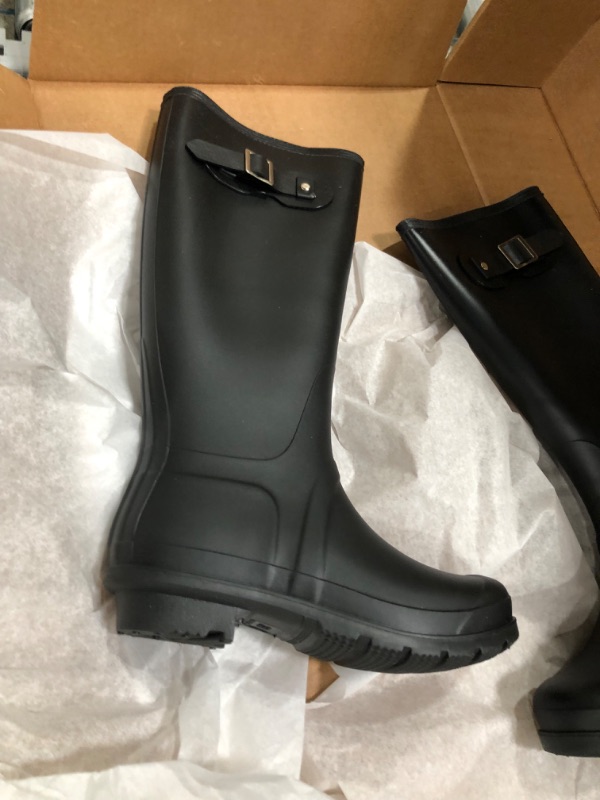 Photo 5 of DKSUKO Women's Tall Rain Boots Garden Boots Waterproof Wellington Boots
SIZE 37