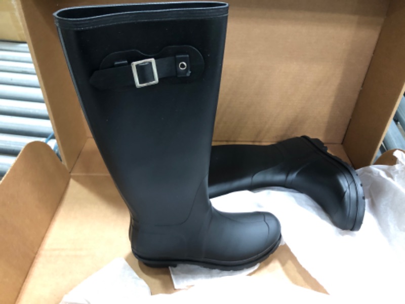 Photo 1 of DKSUKO Women's Tall Rain Boots Garden Boots Waterproof Wellington Boots
SIZE 37