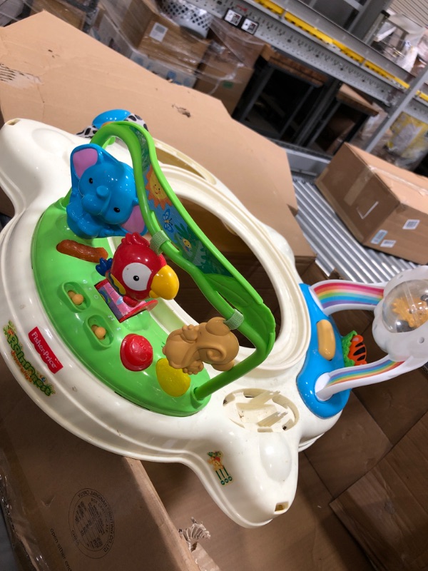 Photo 3 of Fisher-Price Rainforest Jumperoo, freestanding baby activity center 