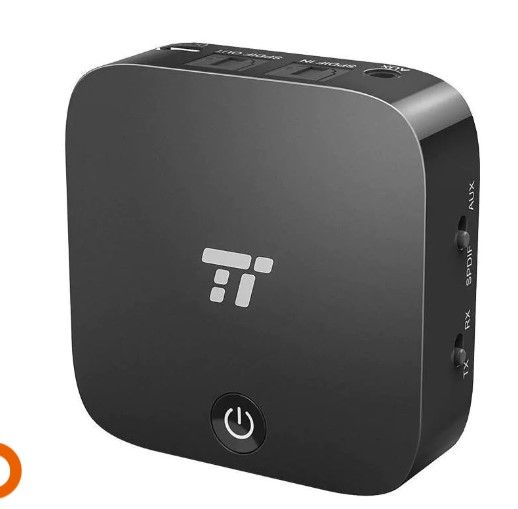 Photo 1 of Bluetooth 5.0 Transmitter and Receiver, Digital Optical TOSLINK Audio Adapter
